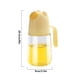 thumbnail image 2 of Xihbxyly Aceitera de Vidrio, Diseño a Prueba de Fugas, Recipiente de Gran Capacidad, Transparencia, Elegancia En La Cocina, Esencial para El Hogar, Condimento para Aceite y Vinagre, Un Complemento Mo, 2 of 2