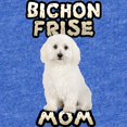 thumbnail image 2 of CafePress - Bichon Frise Mom - Cute Infant Baby Football Bodysuit, 2 of 3