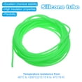 thumbnail image 3 of Uxcell Rubber Cord Tube, 16ft Hollow Tubing 2mm OD 1mm ID for DIY Craft, Light Green, 3 of 6