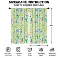 thumbnail image 2 of Blackout Kids Curtains,Green Dinosaurs Cacti Pattern Childrens Insulated Curtains Set Of 2,Bedroom Essentials,Toddler Room Decor 42"x84", 2 of 5