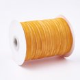 thumbnail image 2 of 1Roll Single Face Velvet Ribbon Orange 9.5-10mm about 50yards, 2 of 3