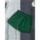 thumbnail image 2 of Pantalones cortos con estampado de letras para hombre, cintura con cordón, pantalones cortos de entrenamiento de verano con bolsillos Letra verde G Letra verde G Xishao ropa, 2 of 2
