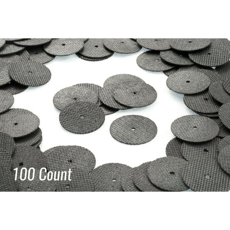

100 PC Mini Metal Abrasive Cut-Off Wheels Discs for Dremel Tool