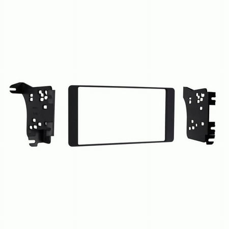 Metra - Double DIN Installation Kit for Mitsubishi Outlander Sport 2014-up - Matte black
