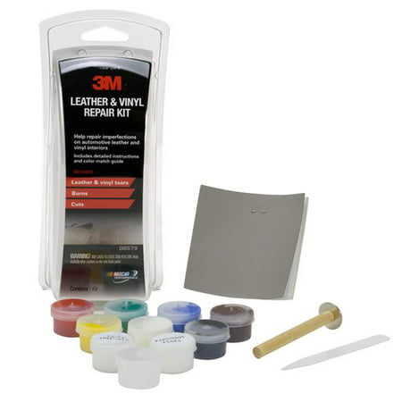 3M Leather and Vinyl Repair Kit (Best Cleaner For Faux Leather)