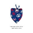 thumbnail image 2 of MasteelfCA 4pcs Creative Independence Day Pet Bandanas Kitten Triangle Bandanas Decorative Pet Scarfs, 2 of 8