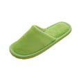 thumbnail image 2 of Unisex Plush Fleece House Slippers, Cozy Slip-On Warm Indoor Slippers for Men and Women, 2 of 6