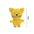 thumbnail image 1 of Amyove Pet Interactive Plush Toys Rabbit Cow Elephant Animal Shape Molar Chew Toys For Medium Large Dogs Cats, 1 of 8