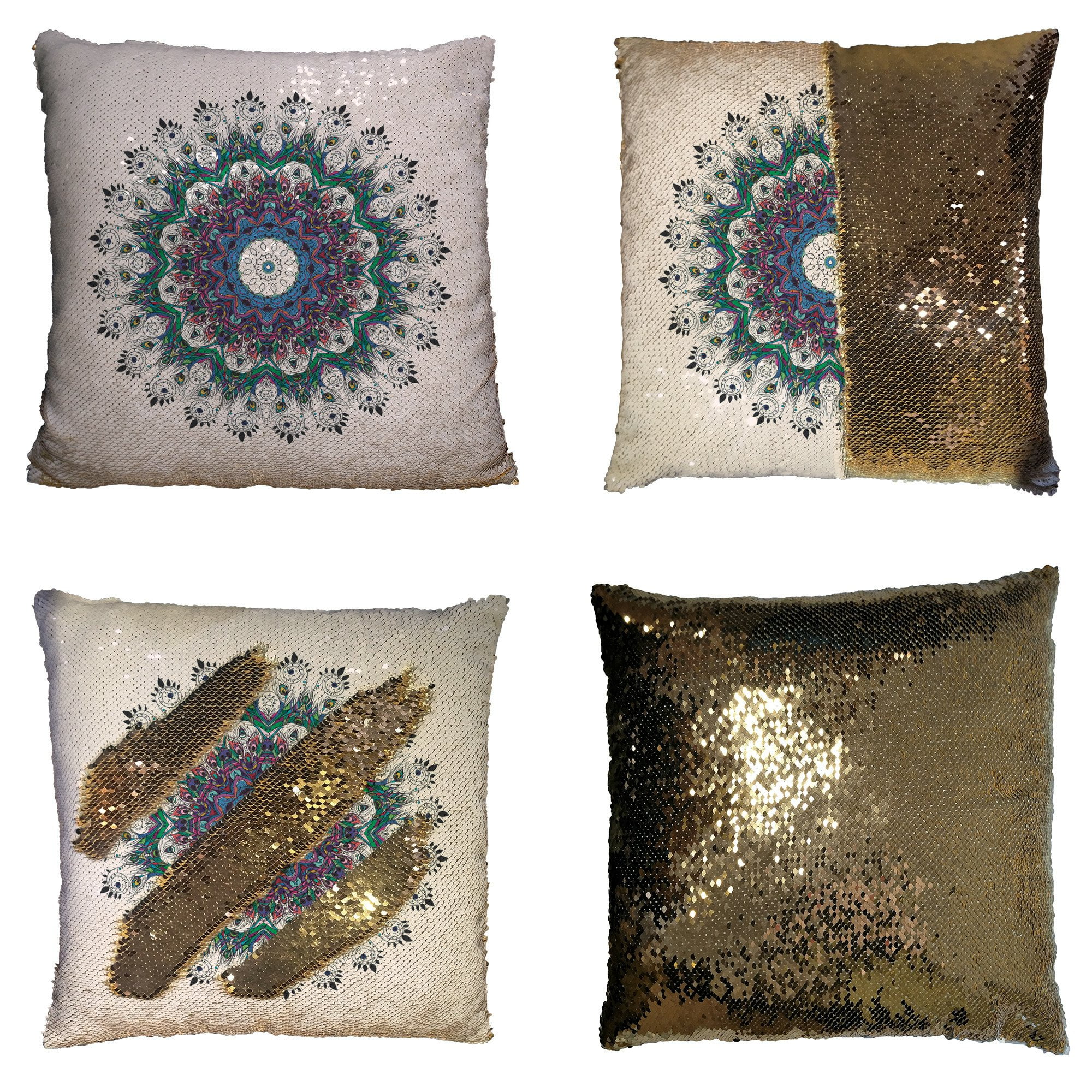 mandala pillow case