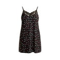 thumbnail image 2 of Joyspun Women’s Dreamy Soft Collection Lace Trim Knit Chemise, Sizes XS to 3X, 2 of 2