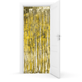 thumbnail image 4 of 2 Pack Gold Foil Fringe Door Curtain Hanging Decoration, 8' x 3' by ECC Party Supply, 4 of 7