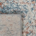 thumbnail image 6 of SAFAVIEH Tulum Venice Abstract Area Rug, 6' x 9', Ivory/Dark Blue, 6 of 7
