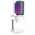 thumbnail image 1 of Micrófono RGB FIFINE AmpliGame A8 para PC para videojuegos, color blanco, 1 of 7