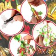 thumbnail image 3 of Juego de bolsas de regalo Gueevin Christmas Holly de 12,7 x 27,5 cm, 150 unidades, 3 of 6