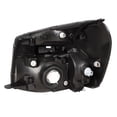 thumbnail image 5 of 05-09 Equinox Headlight Housing Assembly, Passenger Right Side Headlight Chrome Housing Clear Lens Headlamp Fit for Chevrolet Equinox 2005 2006 2007 2008 2009, 5 of 6
