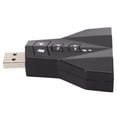thumbnail image 4 of Oubit USB Sound Card,USB Sound Card Virtual USB Sound Converter Stereo Sound Card Converter Revolutionary Design, 4 of 9