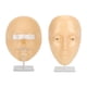 thumbnail image 1 of Cara De Maniquí De Maquillaje, Maniquí De Cara Completa De Silicona De Textura Y Realista Para Principiantes Para Pestañas, 1 of 7