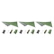 thumbnail image 4 of Sonducket Durable Tent Tarp 230x140cm Fly Tent Cloth Canopy Ground Green Tarpaulin Type1 NO1, 4 of 6