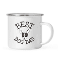 thumbnail image 1 of Koyal Wholesale Best Dog Dad Stainless Steel Campfire Coffee Tea Mug, Chihuahua, Dog Graphic, 1-Pack, 1 of 4