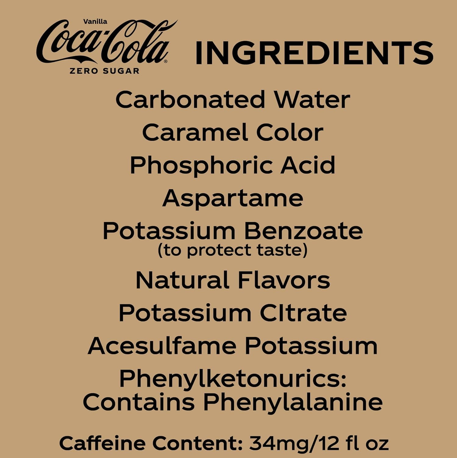 Coke Zero Vanilla Fridge Pack Bundle, 12 fl oz, 5 Cases of 12-PACK