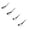 A*1+B*1+C*1+D*1, variant on 304 Stainless Steel Soup Spoons Dinner Spoons Mirror Polished Asian Soup Spoons for Ramen Bouillon Dessert Cereal Thai Miso Soup