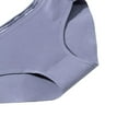 thumbnail image 4 of Swuxness Women's Lace Breathable Underwear, Women's Panties, Women Ice Silk Seamless No Visible Panty Line Comfortable Breathable Lightweight Soft Stretch Panties Gray, XL, 4 of 4