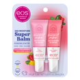thumbnail image 1 of Máscara labial eos 24H Moisture Super Balm, limonada rosa y granizado de cereza silvestre, 10 ml, paquete de 2, 1 of 7
