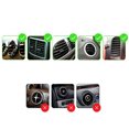 thumbnail image 3 of Gravity Car Phone Holder Universal U Type Air Vent Monut GPS Automobile Smartphone Bracket Stand, 3 of 7