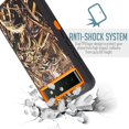 thumbnail image 4 of For Google Pixel 6A Heavy Duty Rugged Shockproof Full Body Protection Case With 360 Swivel Kicktand Holster Belt Clip And Built in Screen Protector Phone Cover Case - Orange Camo, 4 of 5