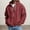 Red, variant on MHFRRA Hoodie Men Knit Zip up Hooded Sweatshirt Casual Soft Warm Lined Pullover with Front Pockets XXXXXL