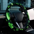thumbnail image 6 of Saint Patrick's Day 14.5 Inch Printing PVC Leather Car Wheel Cover Auto Accessories, 6 of 6