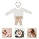 thumbnail image 4 of 1 Set Newborn Photography Props Baby Girl Costume Baby Girl Rompers Headband, 4 of 4