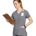 thumbnail image 4 of Jockey Women's Mock Wrap Scrub Top, 4 of 7