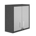 thumbnail image 4 of Manhattan Comfort Armoire de Rangement de Garage Flottante à Double Forteresse, Noir/gris, 4 of 5