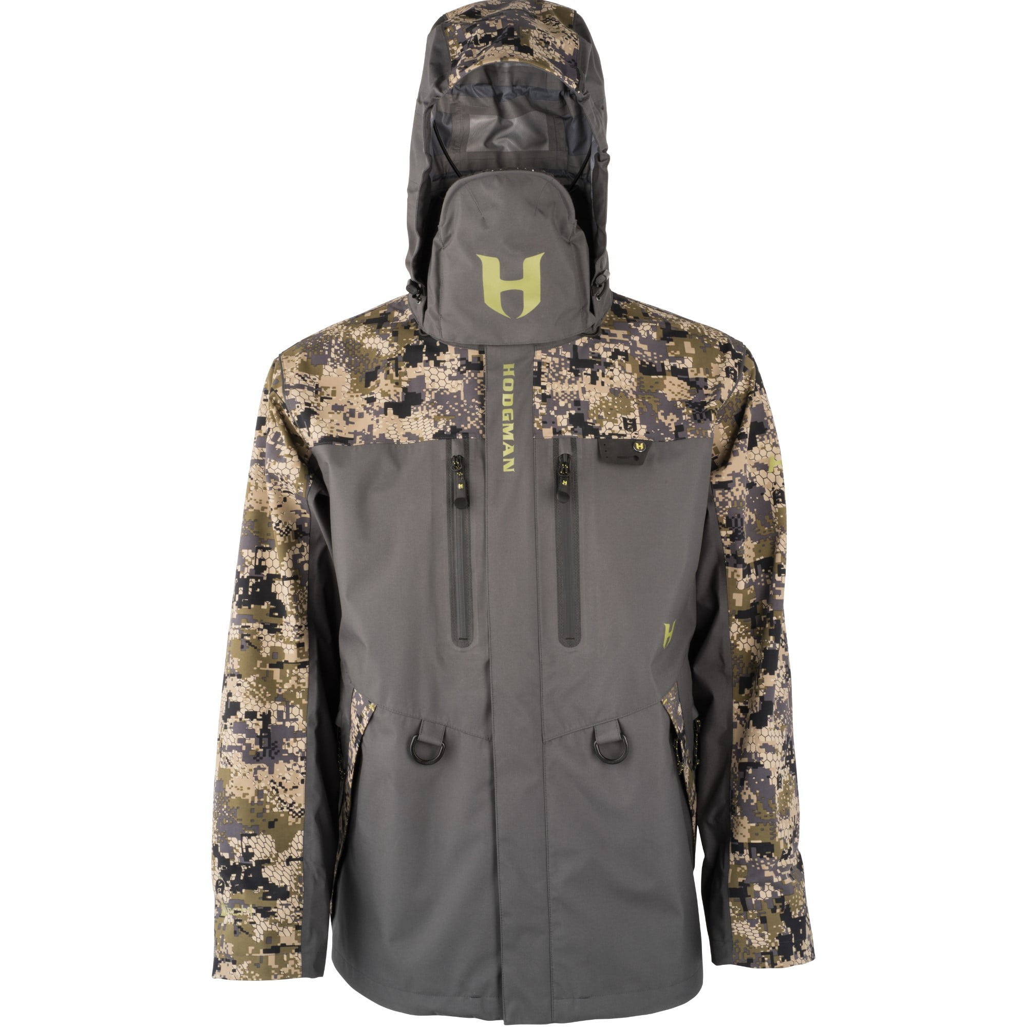 Hodgman H5 Storm Shell Jacket Jackets Digi Camo Charcoal L Multi-Species by Hodgman