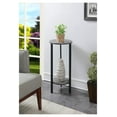 thumbnail image 2 of Drevy Graystone 31" Plant Stand, Weathered Gray / Black,Melamine, 2 of 6
