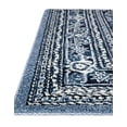 thumbnail image 6 of Unique Loom La Jolla Collection Area Rug - Trellis (6' 1" x 9' Rectangle Blue/Ivory), 6 of 7