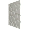 thumbnail image 4 of Ekena Millwork 19 5/8"W x 19 5/8"H Dublin EnduraWall Decorative 3D Wall Panel, Universal Pearl Metallic Sea Mist (Covers 2.67 Sq. Ft.), 4 of 6