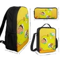 thumbnail image 2 of Creyon Shin-chan Backpack Learning Astronaut Bookbag with Space Lunch System, 2 of 5