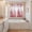 Pink, variant on Blue Eucalyptus Leaves Kitchen Curtains Window Panels, Watercolor Spring Summer Botanical Insulated Window Treatment Curtain, Grommet Curtains for Bedroom/Living Room/Bathroom, 2 Piece 52"Wx84"L