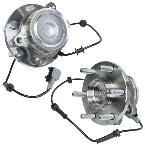 Detroit Axle - RWD Pair Front Wheel Bearing & Hubs for 2005-2025 Nissan Frontier 2005-2012 Pathfinder 2005-2015 Xterra 2009-2012 Suzuki Equator