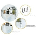 thumbnail image 2 of KINCMAX Shower Caddy Shampoo Holder Organizer Adhesive Bathroom Shelf Stainless Steel, 2 of 7