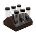 thumbnail image 5 of Coffee Beans Storage Container Tube Walnut Display Rack Glass Bottle Single Dose Coffee Accessories Coffeware Tool Sets, 5 of 9