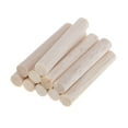 thumbnail image 2 of 10x Balsa Wood Unfinished Wood Round Sticks Dowel Model Rod for Kids Crafts 50mm, 2 of 6