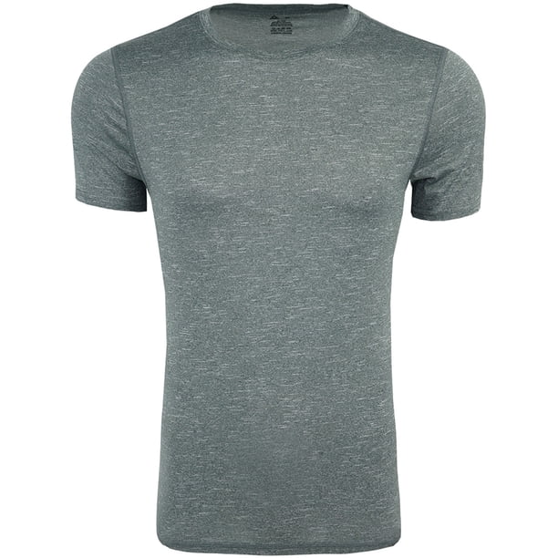 Camiseta básica Reebok Performance Base Layer para hombre color gris talla mediana
