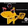 thumbnail image 4 of TOPCHANCES Traditional Series Combination Emergency Eyewash and Shower  Carbon Steel Essential Safety Station with ABS Bowl, 4 of 21