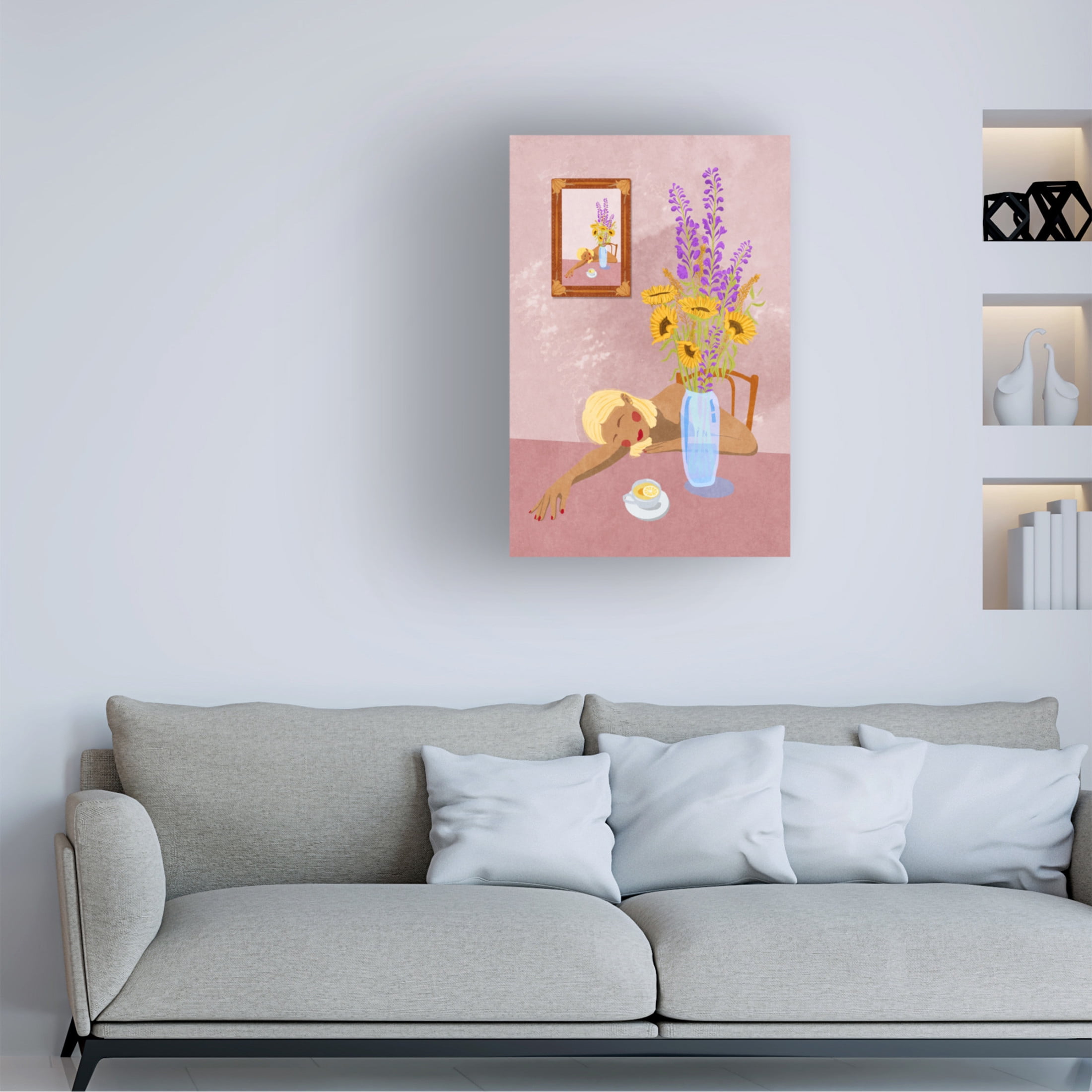 Trademark Fine Art Raissa Oltmanns Day dream 2 Canvas Wall Art