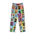 thumbnail image 4 of Junzan Men'S Pajama Pants Cute Dogs Collage Sleepwear Pants Pj Bottoms Drawstring And Pockets, 4 of 9