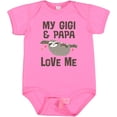 thumbnail image 3 of Inktastic My Gigi and Papa Love Me Girls Baby Bodysuit, 3 of 5