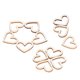 thumbnail image 2 of Adornos de corazón de 200 Uds., delicados adornos de madera con forma de corazón hueco para álbum de recortes, artesanías hechas a mano DIY, 2 of 8
